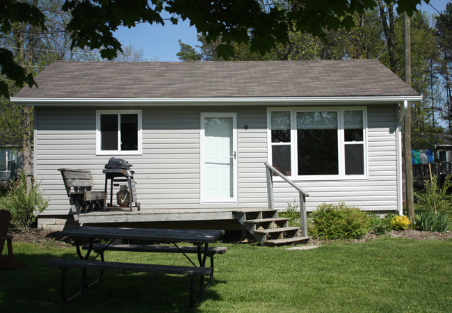 Cottage #9: Two (2) Bedroom