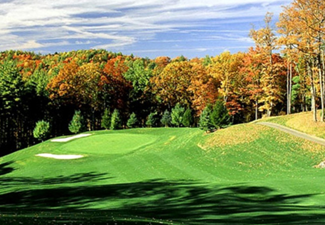 Golfing